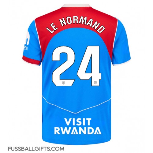 Atletico Madrid Robin Le Normand #24 Fußballbekleidung 3rd trikot 2025-26 Kurzarm